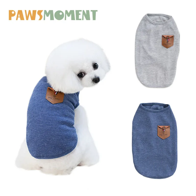 2018 Весенняя и летняя одежда для собак маленьких Чихуахуа Одежда питомцев пальто