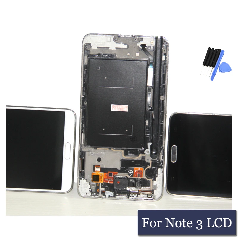 ЖК-дисплей N9005 совместимый с Samsung Galaxy Note 3 Note3 ЖК-экран сенсорным дигитайзером в
