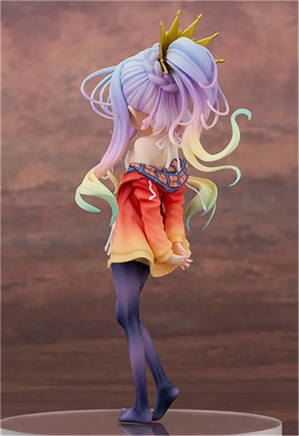 Японские Аниме без игры жизни 2 фигурки Аквамарин Shiro игра Коллекционная фигурка