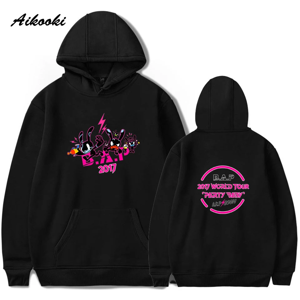 Новый принт B.A.P лучшие абсолютные толстовки для мужчин/женщин идеальная