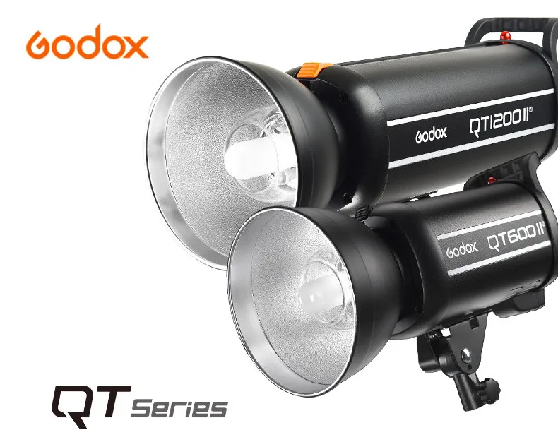Godox QT1200II QT1200IIM 1200WS GN102 1/8000 s Высокоскоростная синхронизация Встроенный 2,4 г безпроволочная X система с лампочкой проблесковый маячок