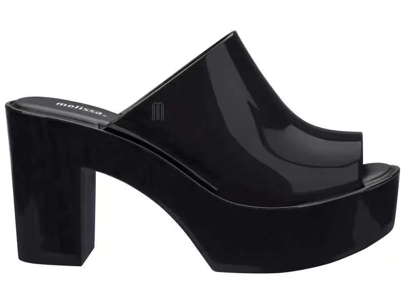 

Melissa Summer fashion wear women's slippers zapatos mujer 2021 Korean high-heeled platform thick-soled sandals and slippers