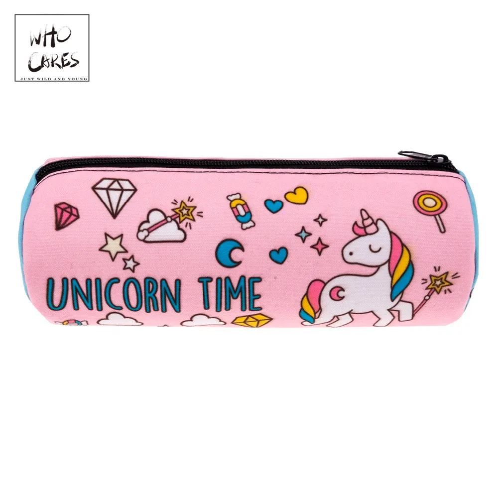 

Unicorn Tim 3D Print Cosmetic Bag Women Makeup Bag Kids School Pencil Bag Stationery Pouch Maleta De Maquiagem Necessaire