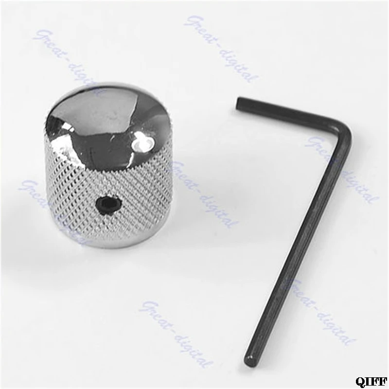 Кнопка регулировки громкости купольная ручка для гитары бас FD TL металлическая