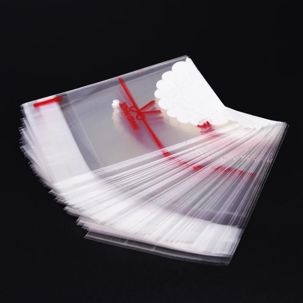 100 шт. милые кружевные подарочные пакеты с бантом | Дом и сад