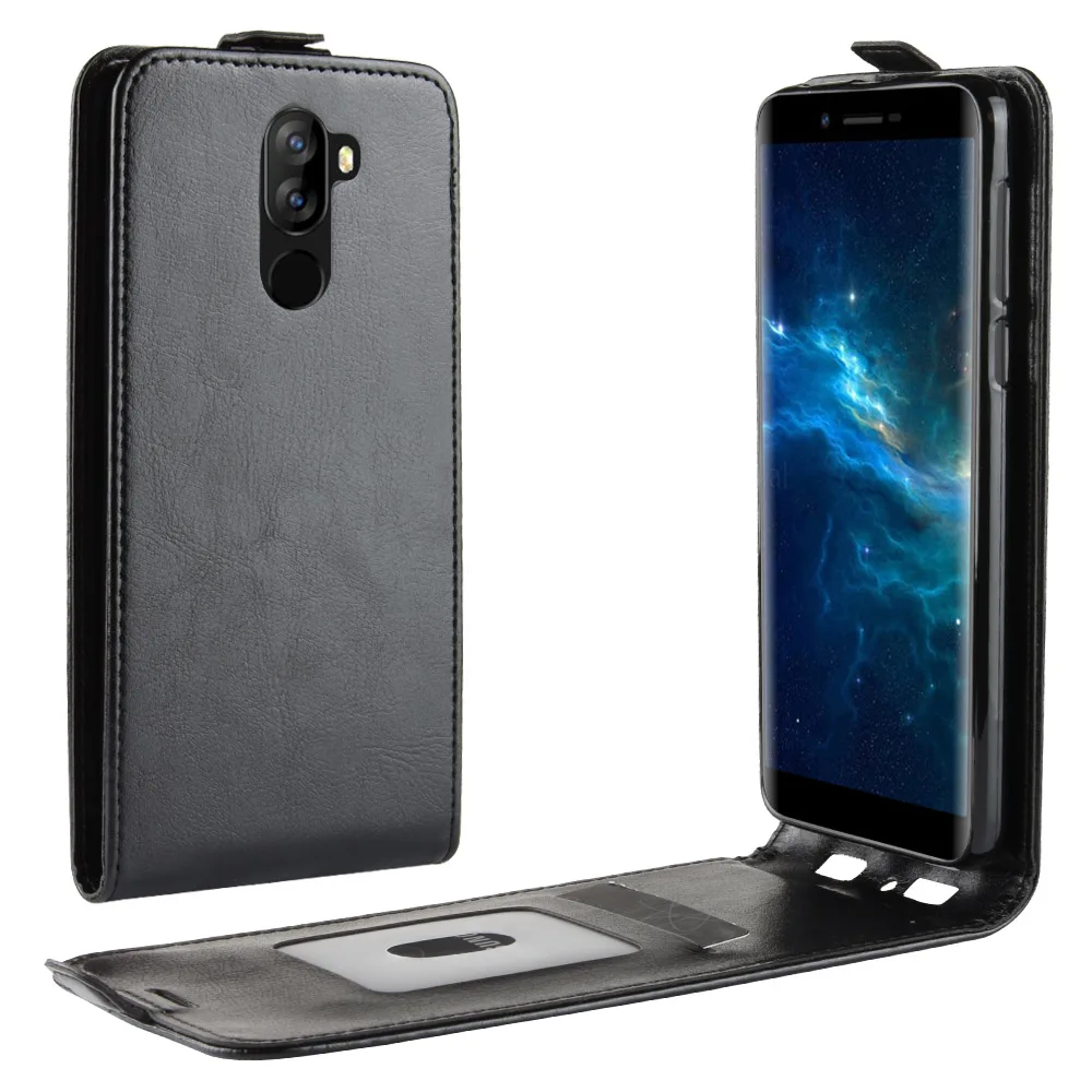 Чехол для телефона Doogee X60L X70 откидная Обложка на заднюю панель из искусственной