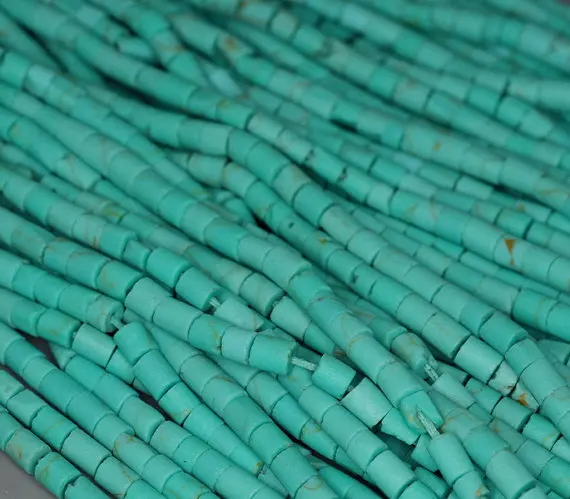 3 мм Бирюзовый драгоценный камень зеленый синий круглые пробки Heishi бусины 12 5