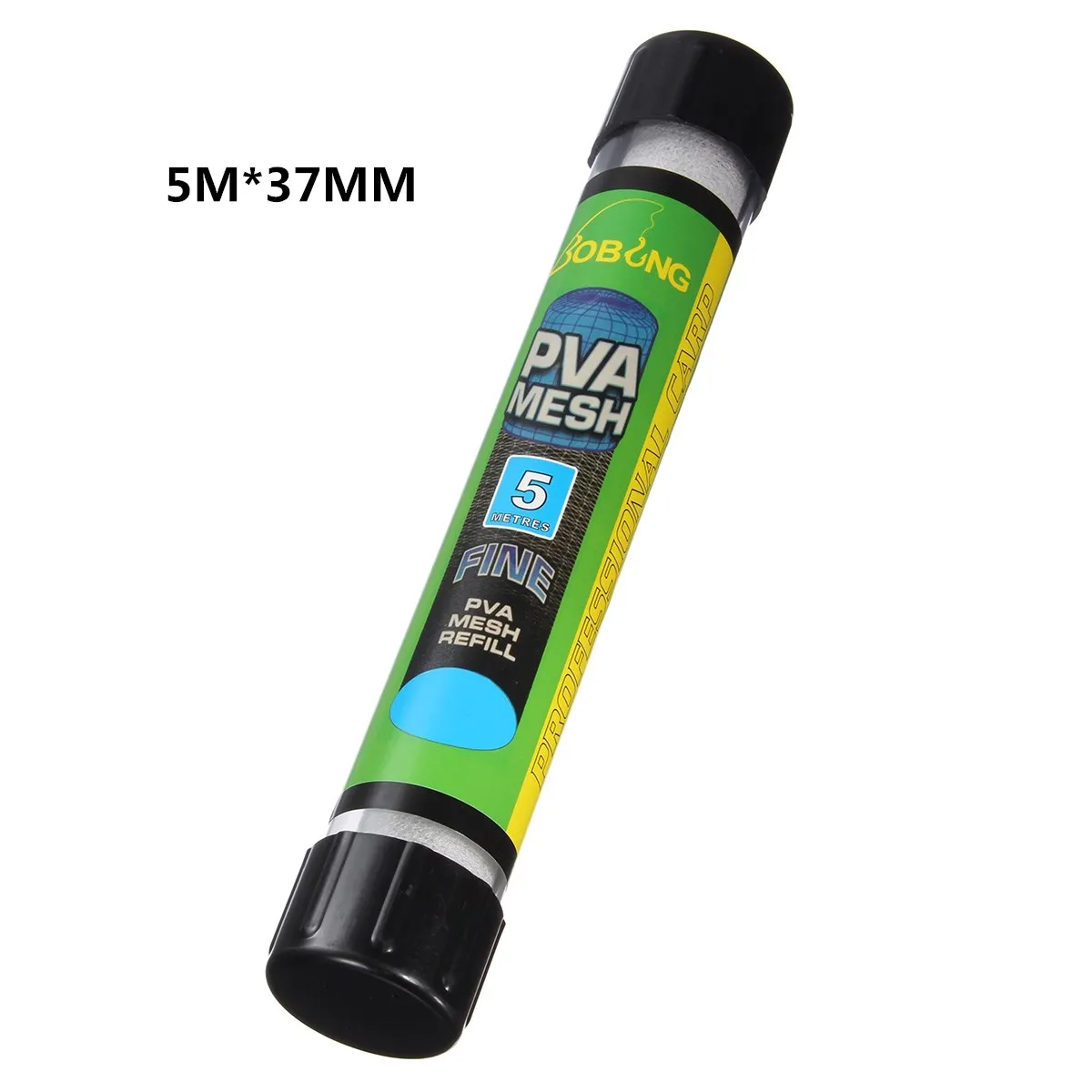 Type2 5MX37mm 1PC 5M 7M 10M Carp Fishing PVA Mesh Refill Hair Rig Hook Bait Feeder Boillie Rigging Rig Hook 18/25/37/44mm - Цвет: Type2 5MX37mm