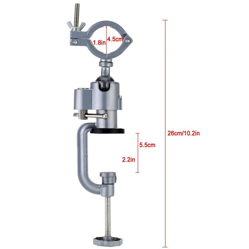Универсальный настольный верстак с тисками на 360 градусов зажим круглой головкой