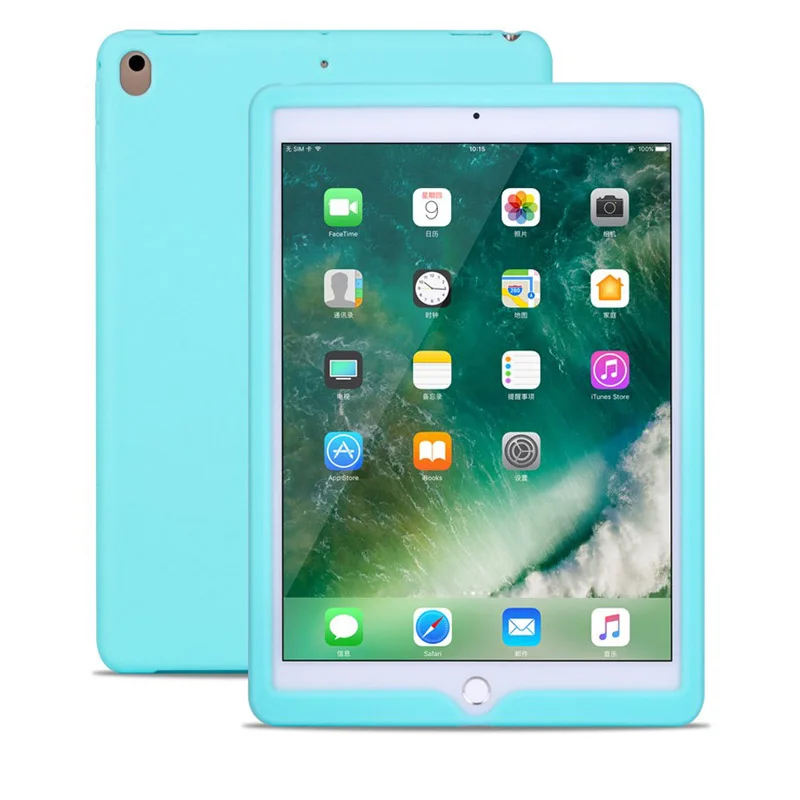 Чехол для планшета apple ipad Jelly Bean милый мягкий силиконовый резиновый защитный чехол для ipad 9,7 чехол Детский мягкий чехол