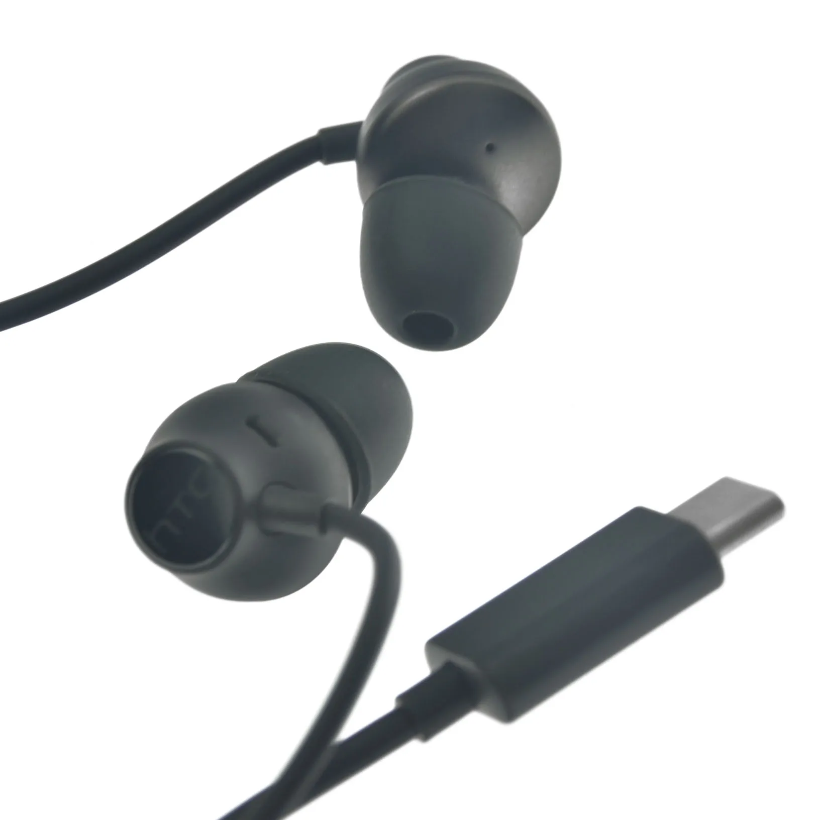 Наушники с интерфейсом USB Type C гарнитура микрофоном для HTC U11 черного