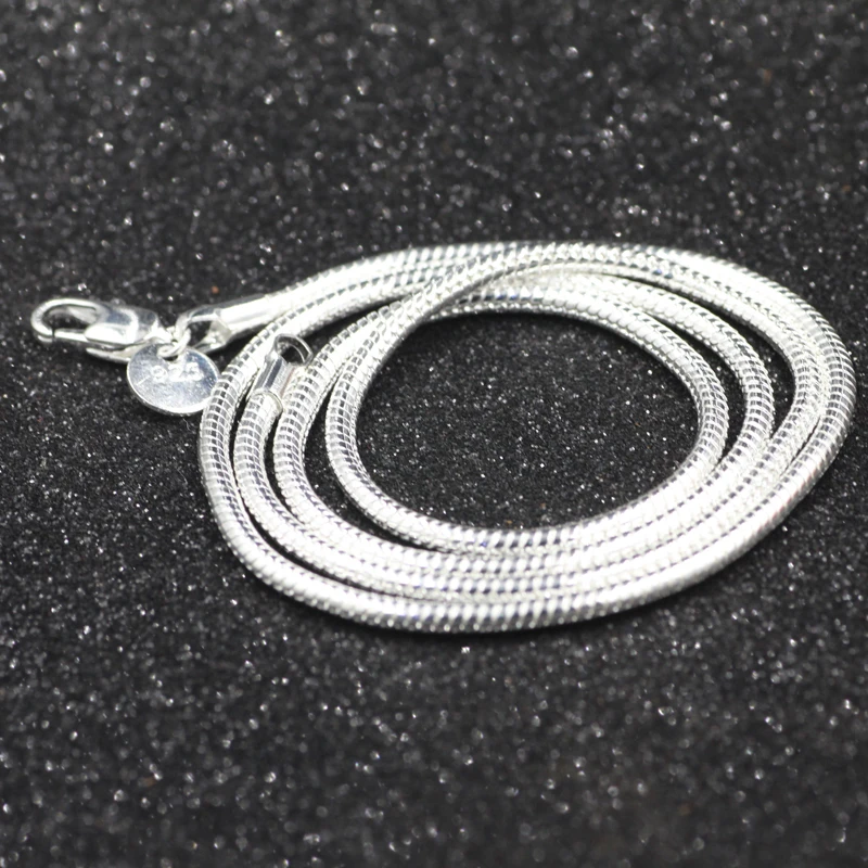 Бесплатная доставка ожерелье из стерлингового серебра 925 пробы Куполообразное