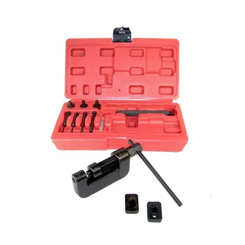 

Motorcycle Chain Cutter Rivet Riveter Chain Breaker and Cutter Riveting Car Auto Repair Set Tools Kit for ATV Dirt Bike