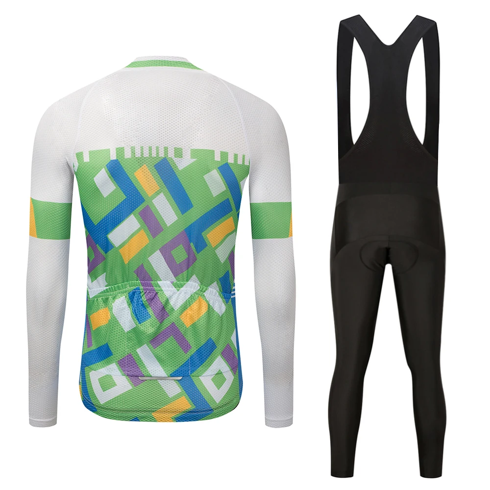 Женские велосипедные Джерси Наборы Спортивная одежда брюки рубашки с длинными