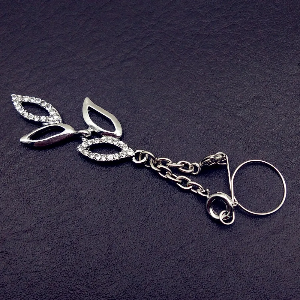 1 пара сексуальные не проколотых клип на Поддельные ниппель кольцо виноградной