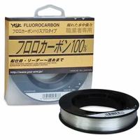 original ygk 100 flurocarbon fishing line 0 8 20 made in japan 100m super strength fishing lines strong wear resistance