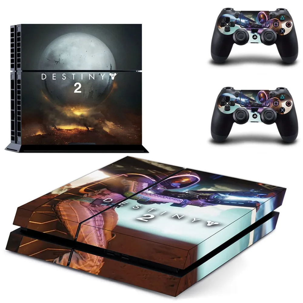 Festiny 2 PS4 наклейка на всю кожу лицевые панели для консоли и контроллера Sony playstation