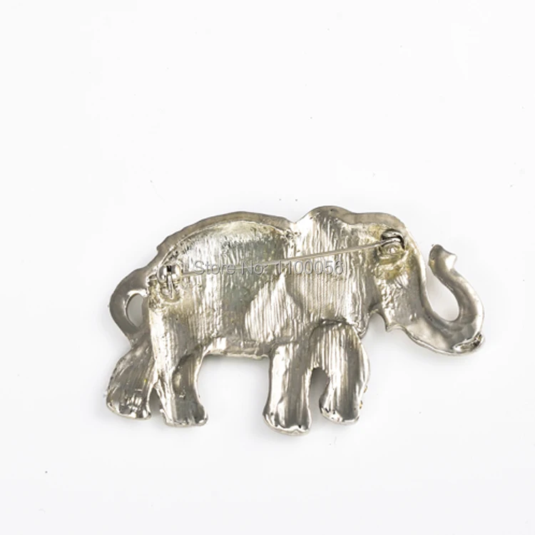 Декоративные милые стразы Фетровые броши в виде слона оптовая продажа