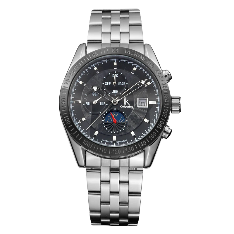 2017 Ик механические часы мужские брендовые Роскошные Мужские автоматические