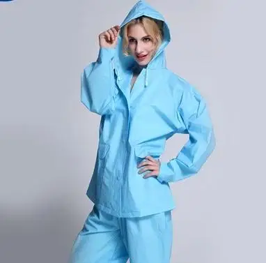 

Прозрачный дождевик из ЭВА для взрослых