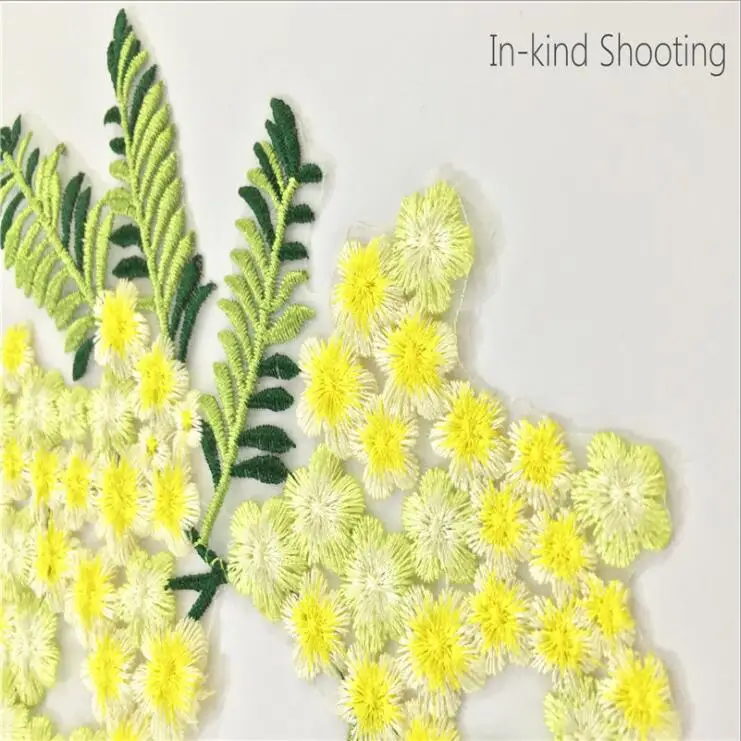 Вышивка большой африканский кружевной вырез ткани DIY воротник кружева для