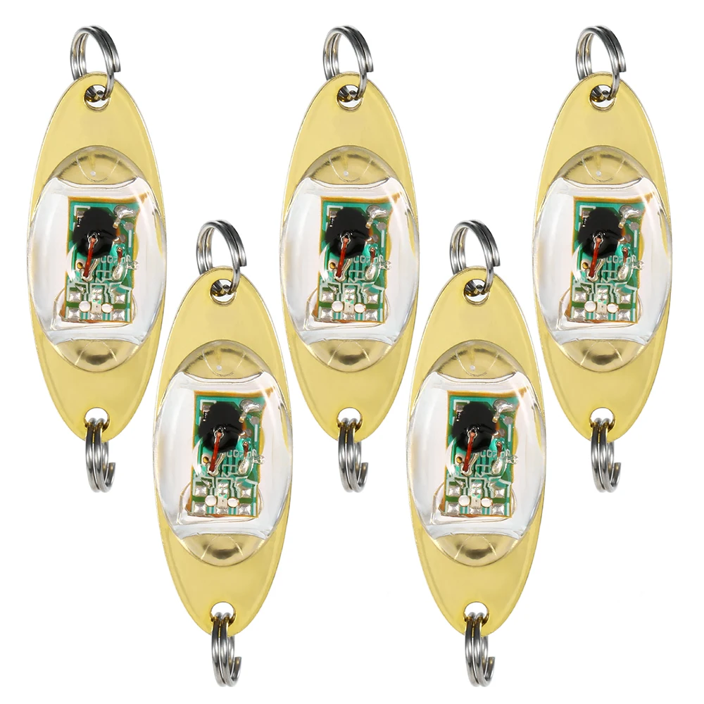 5 шт. подводная люминесцентная приманка для биата с блестками|Наживки рыбной