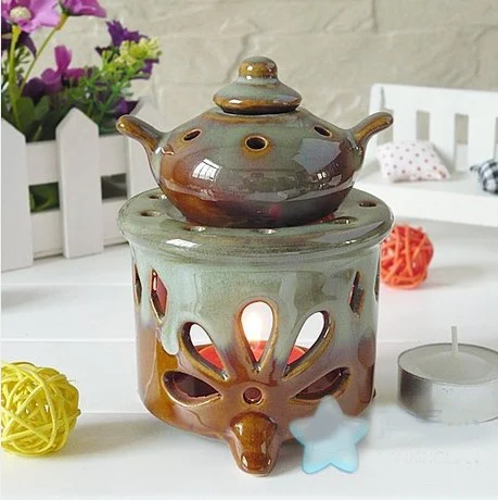 Горелка для эфирного масла в стиле ретро диаметр 8 5*10 см|burner ceramic|ceramic burneressential oil