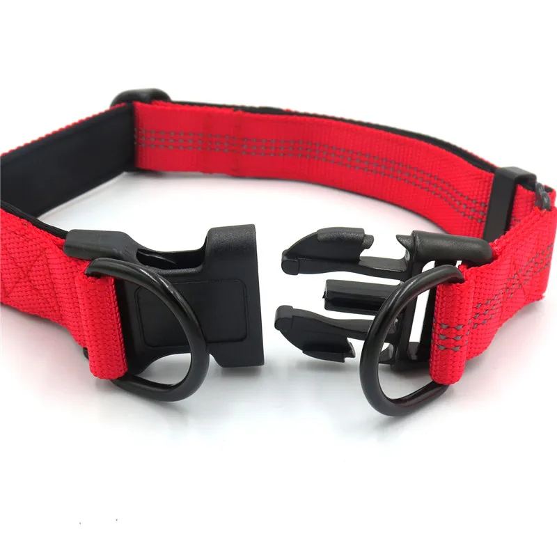 Новый модный нейлоновый ошейник для собак простая лента ожерелье маленьких и