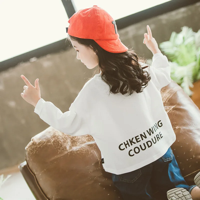 2019 новый комплект одежды для девочек изысканные наряды осенняя одежда маленьких