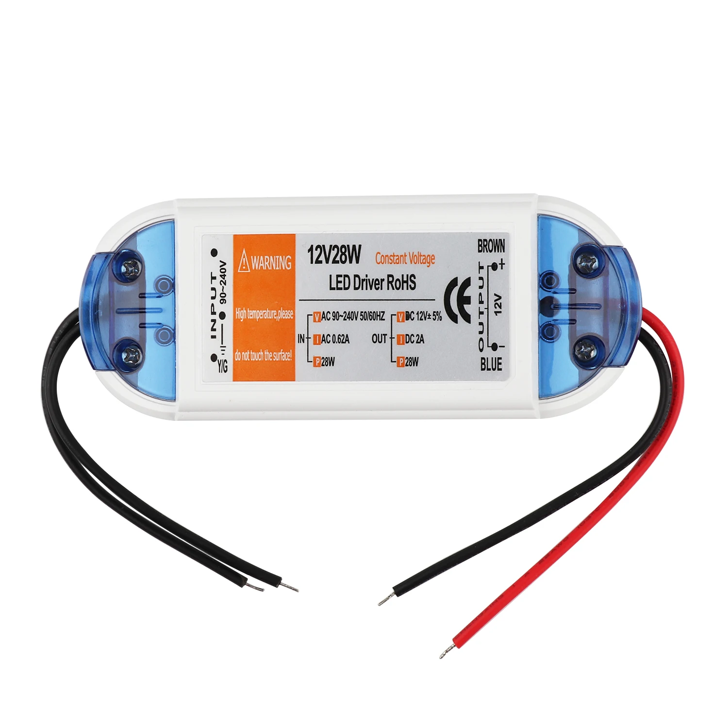 Светодиодный драйвер DC12V 28 Вт переключатель трансформатора освещения AC110V 220V вход DC12V Выход адаптер питания для светодиодной ленты Лампа JQ