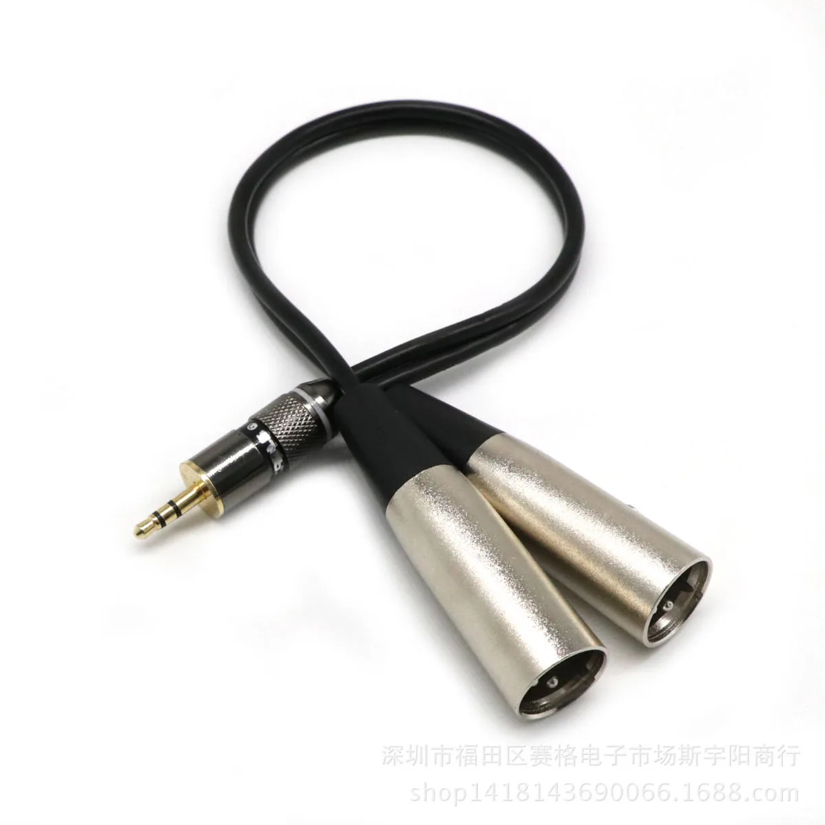 Аудио кабель 3 5 мм стерео 2 XLR Сделано в Китае Canon/мать отложным воротником карты