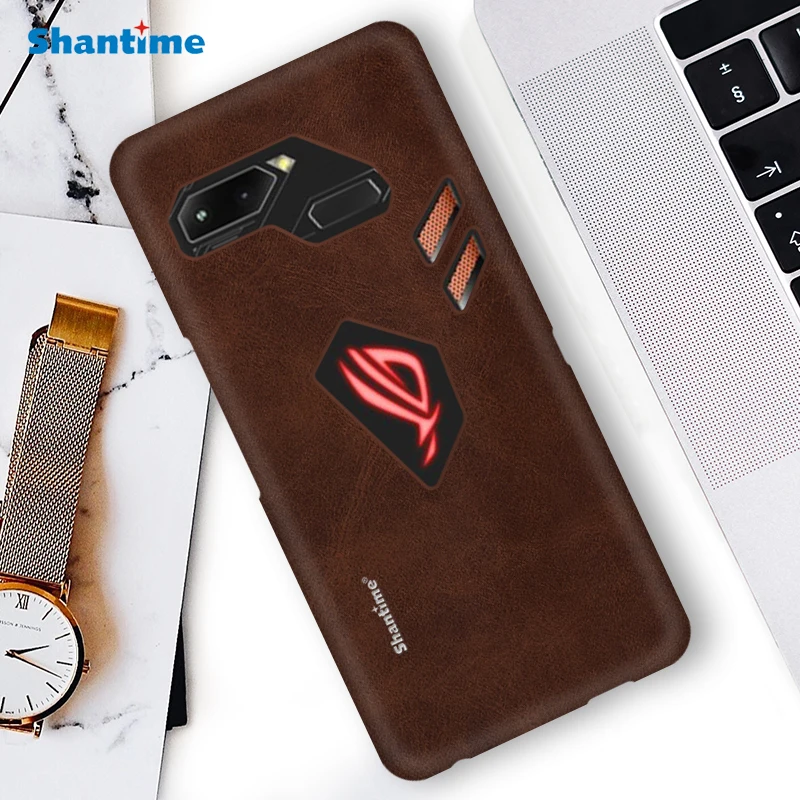 Хит продаж роскошный Винтажный чехол из искусственной кожи для Asus ROG телефона Phone