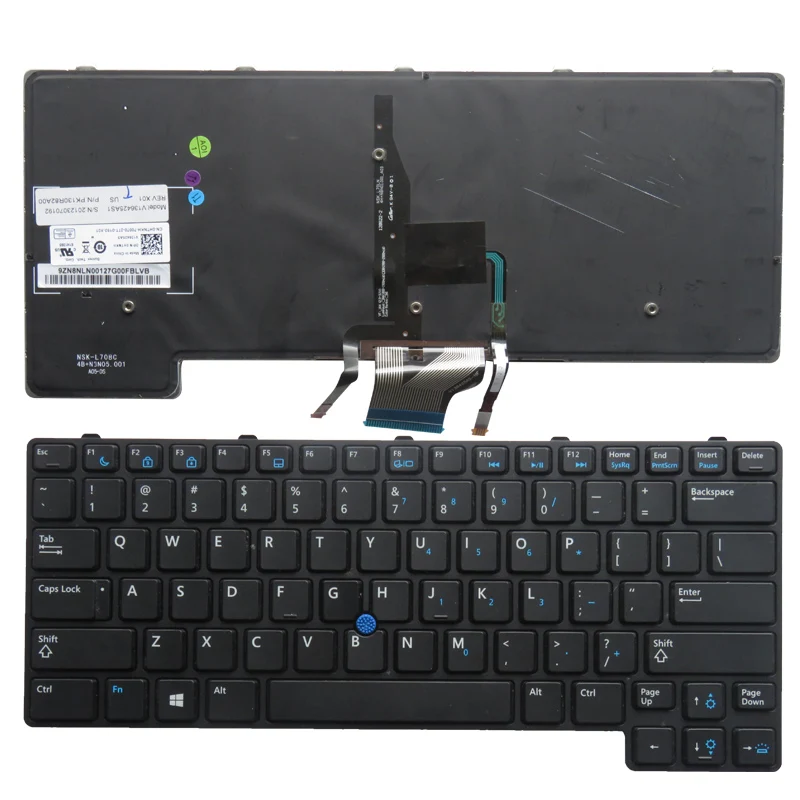 Новая клавиатура с подсветкой для ноутбука DELL E6430U E6330 6530U 6430u 100TB США|keyboard for dell|laptop
