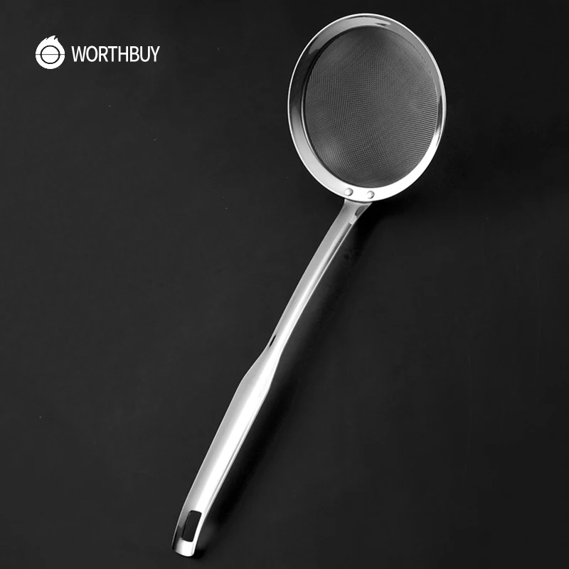 WORTHBUY 304 дуршлаг из нержавеющей стали кухонные овощные сито для процеживания