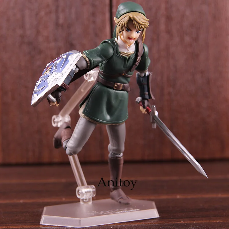 Figma 320 Link Twilight Princess Ver. DX Edition Сумеречная принцесса ПВХ фигурка Коллекционная модель игрушки