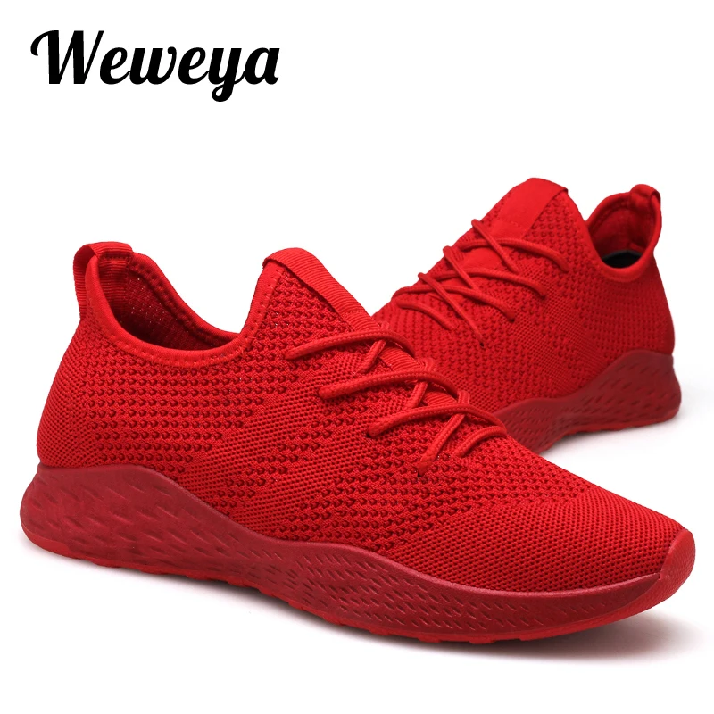 Weweya New Arrival Casual Shoes Men Air Mesh Sneakers Man Outdoor Non-slip Hard-wearing Footwear Male Tenis |