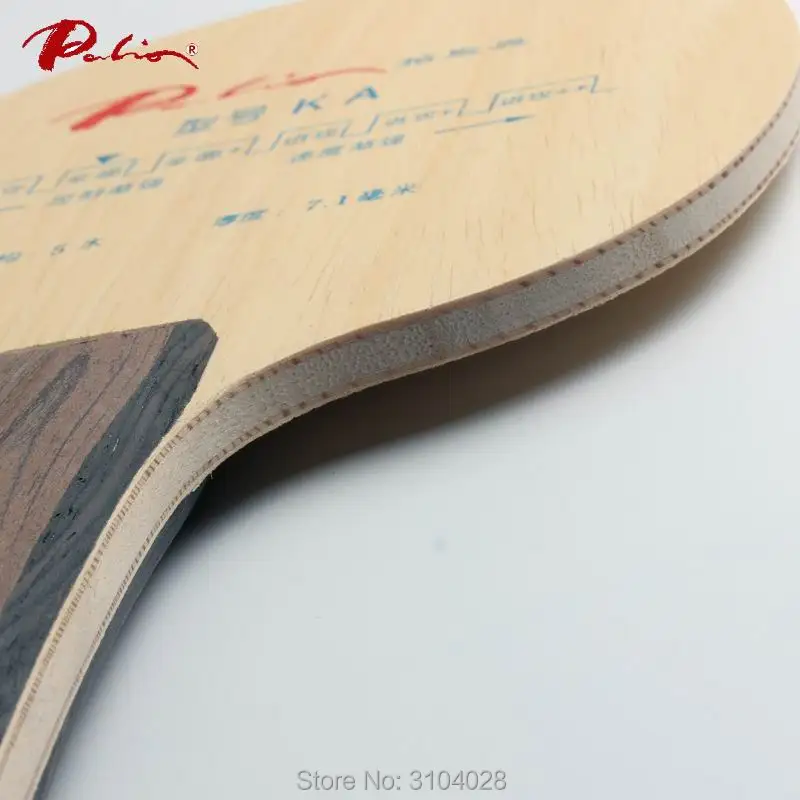 Palio официальный KA настольный теннис лезвие из чистого дерева 5 слойный allround хорошо для нового игрока обучение ракетки пинг понг игры