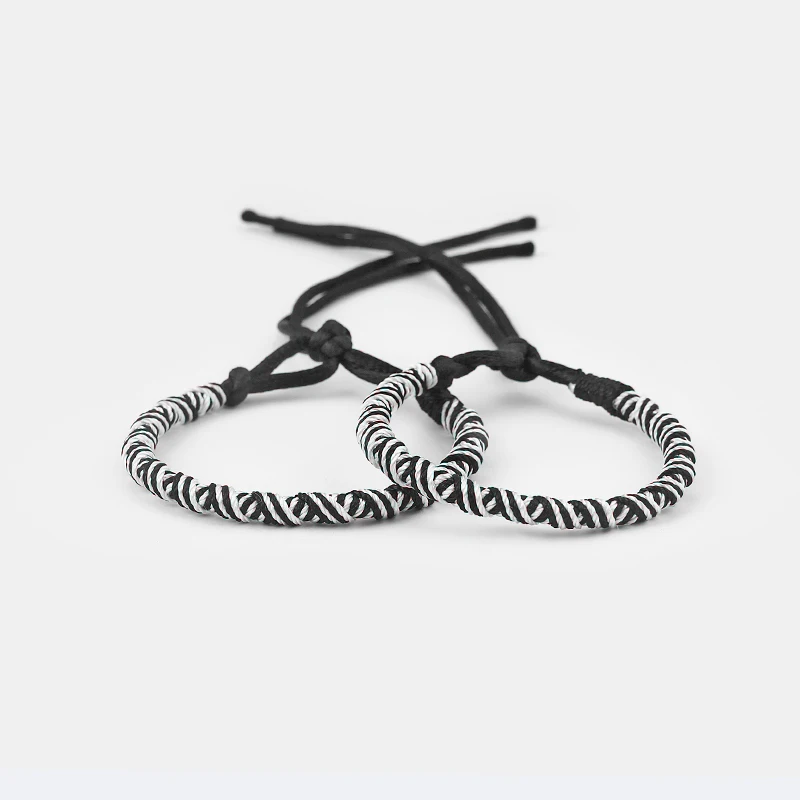 4 шт. ручной работы подвески браслет хлопок шелк Круглый серфер друзья подарок