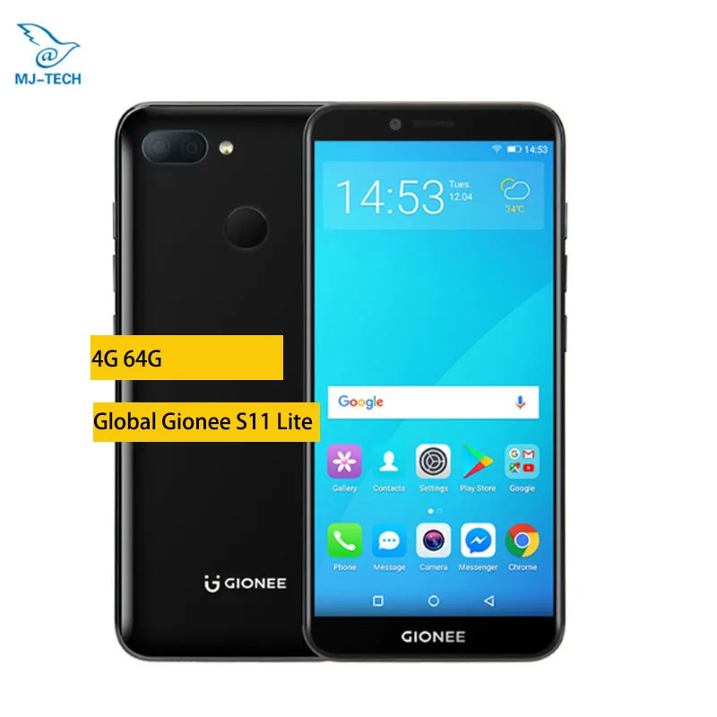 Глобальный Gionee S11 Lite 4G 64G FDD LTE мобильный телефон Android 7 1 Snapdragon Octa core Dual SIM 5 &quot HD