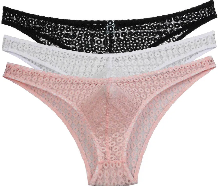 3 шт./лот сексуальные мужские кружевные трусы бикини Короткие бикини|pants tv|pants