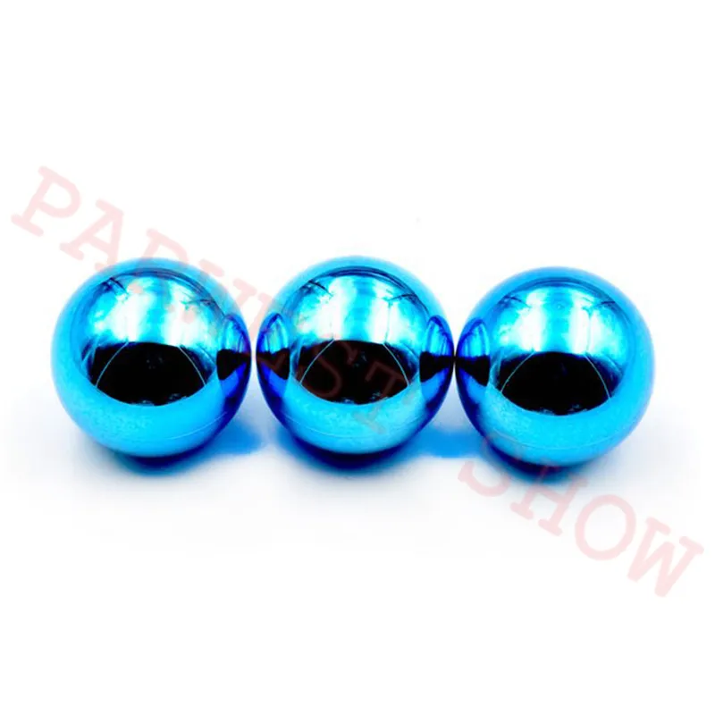 Blue Balltop 1 шт. копия Sanwa LB-35 металлический шар Топ и копия Sanwa стиль кнопки с Золотой Серебряный Фиолетовый Синий Красный цвет на выбор - Цвет: Blue Balltop