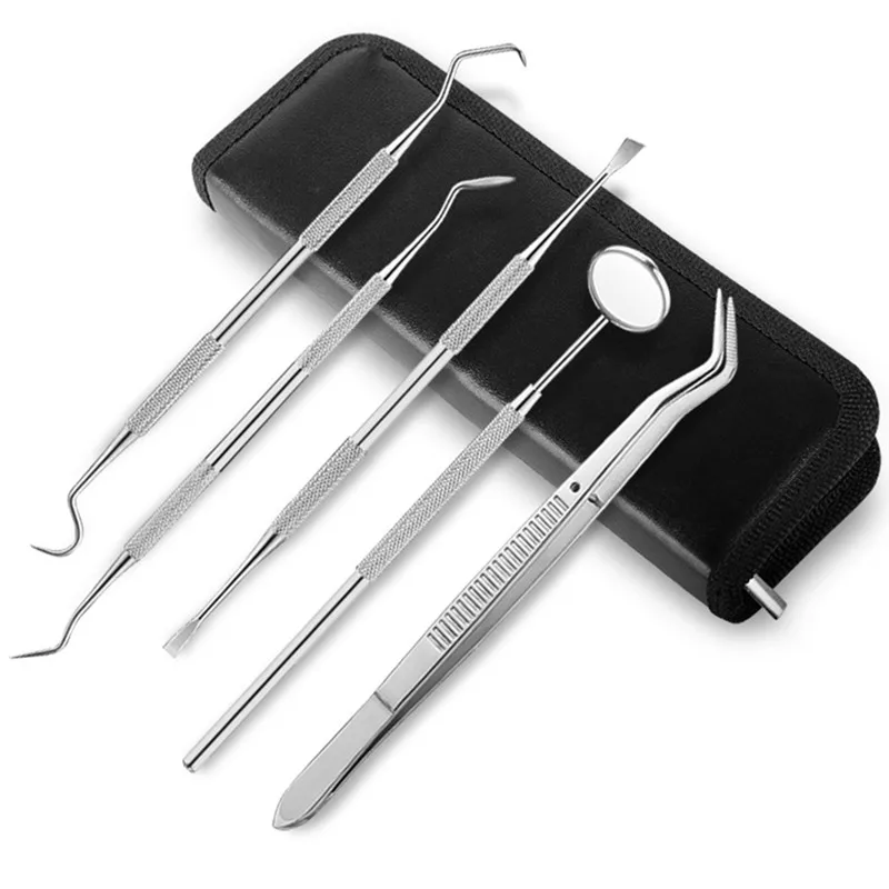 1 Set Dental Mirror Stainless Steel Tool Mouth Kit Instrument Pick Dentist Prepare #291488 | Красота и здоровье