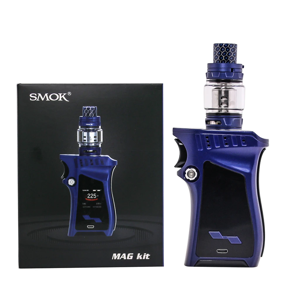SMOK Mag Box Mod 225 Вт правый вейп электронная сигарета для атомайзера TFV12 PRINCE Tank V12 Prince испаритель катушка