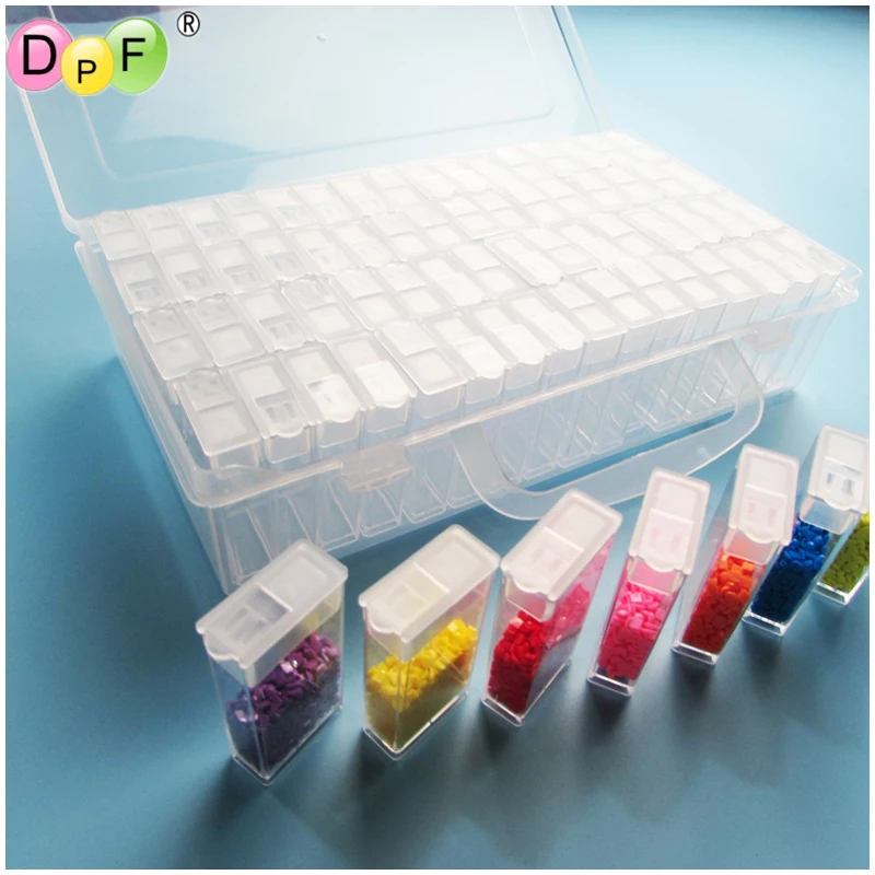 Аксессуары для алмазной живописи DPF решетчатые коробки инструмент вышивки