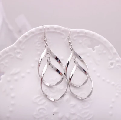 EA927silver One Direction, ювелирное изделие, индивидуальное крыло, гарпун, висячие серьги для женщин, серьга бижутерия, новинка,, серьги, аксессуары - Окраска металла: EA927silver