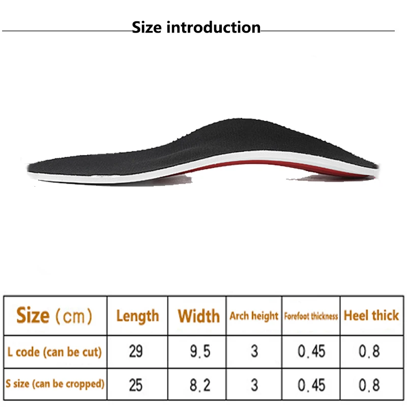 

2019insoles Orthopedic Insoles Sports insoles Shock Absorption Arch Support Running Shoe Pads Breathable Function Insole