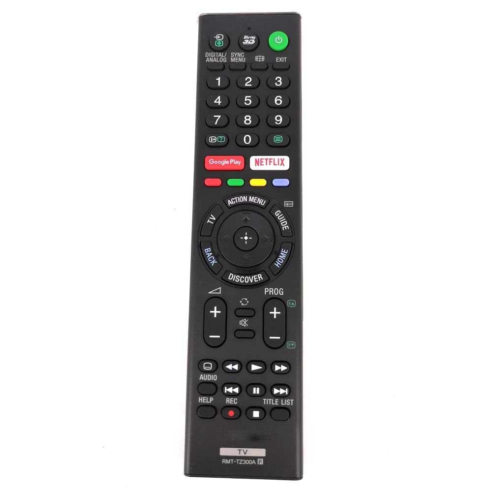 New High Quality RMT-TZ300A Remote Control For SONY Bravia LED TV With BLU-RAY 3D GooglePlay NETFLIX Fernbedienung | Электроника