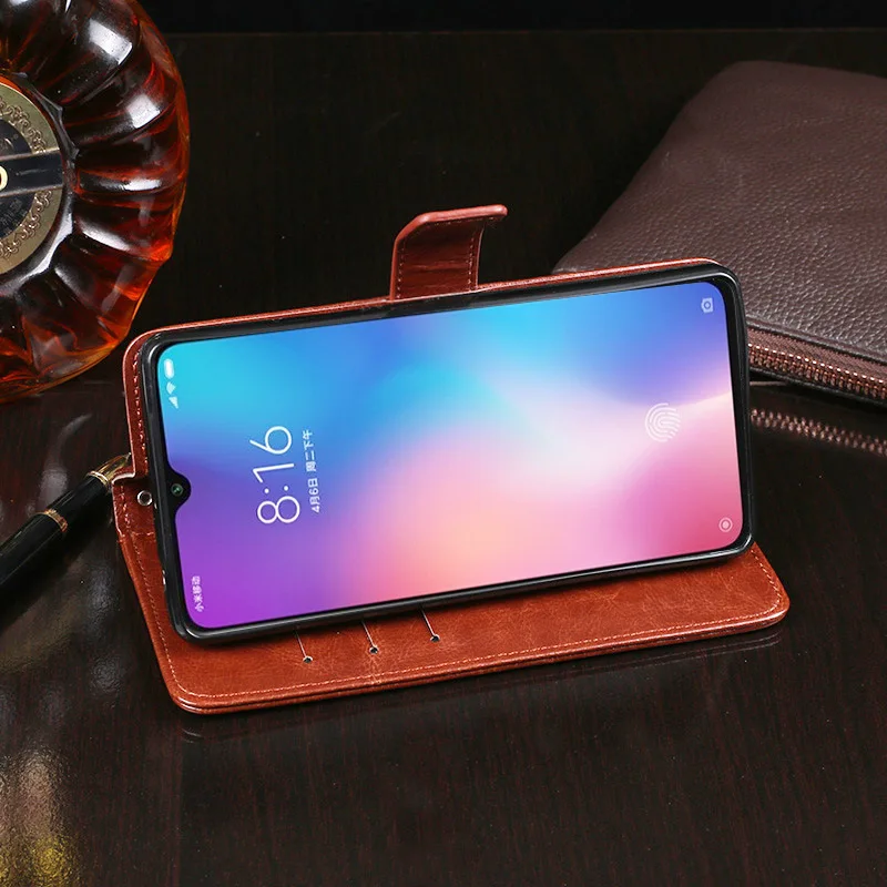 Чехол для Xiaomi Mi 9 с магнитной застежкой из искусственной кожи кожаный чехол 8 SE