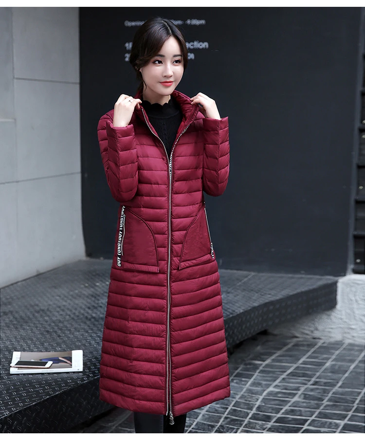 5XL Hooded Thicker Winter Down Cotton Jacket Women Long Coat 2019 new Plus size padded Coats Casual Female Parka | Женская одежда