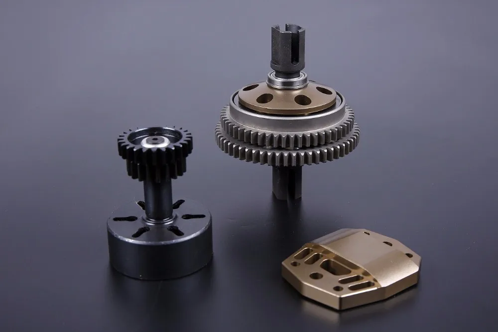 2 скоростной комплект трансмиссии для 1/5 Losi 5IVE T ROVAN LT KING MOTOR X2|gear kit|2 speed transmissionking motor
